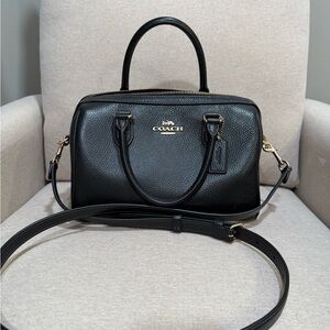 Coach Rowan Leather Satchel